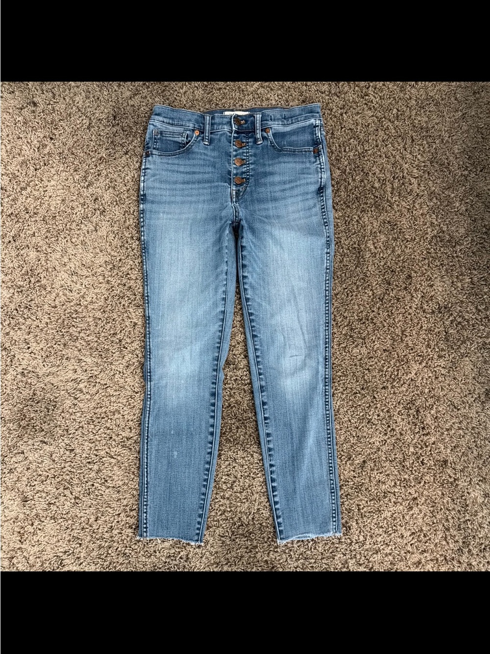 Madewell 10” High-rise Skinny Crop